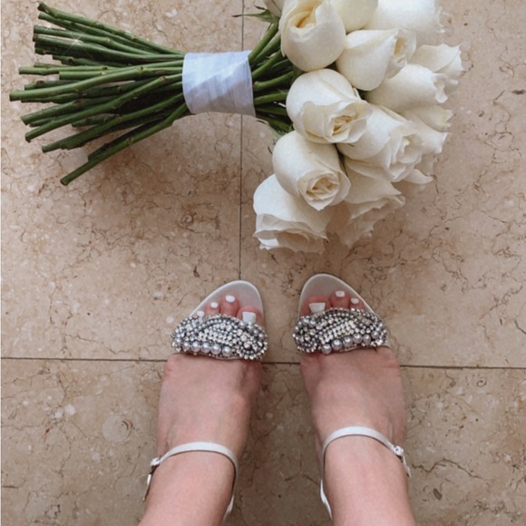 Bridal Heels - Bagley Mishka - Size 9 - Picture 3 of 3